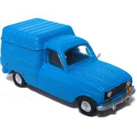 Renault F4 ´75 - ´88, Fourgonette, blau, 3D-Druck, Ep4, Mundo Camion Spur N