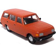 IFA Wartburg 353 ´85, Tourist, braun, 3D-Druck-Kleinserie, Ep4, BLK, Spur N