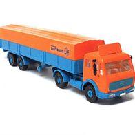 MB 1632 NG ´80 L, Pritsche / Plane-Sz., Deutrans, Kleinserie, Ep4, Wiking, Spur N