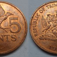 Trinidad und Tobago 5 Cents 1979 ## S16