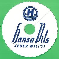 Pilsdeckchen Tropfdeckchen, Hansa Pils, Dortmund & andere 5x