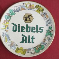 Diebels Alt Werbung aus Plastik Durchmesser ca.36 cm *