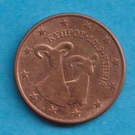 Zypern 5 Cent  2019
