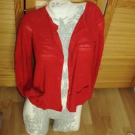 Marc O´Polo Cardigan rot M Baumwolle