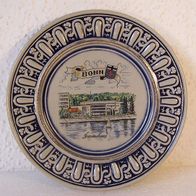 Gerz Keramik Wandteller - " Bonn Bundeshaus " * **