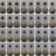 2012, ussia, commemorative issue 28 pcs 2-5-10 rubles coins: Napoleonic War of 1812