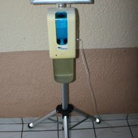 Desinfektions Spender Zerstäuber mit Sensor Alu-Stativ Kontaktlos Batterie Netz