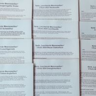 Meereswelten: 12 umfangreiche Beschreibungen zu den 12 Münzen à 3 Euro / Österreich