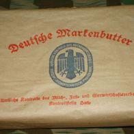 1KG Deutsche Markenbutter BUTTER RATION Wehrmacht WH Verpflegung Marketenderware