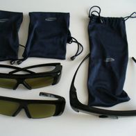 3D Brille Samsung SSG-2100AB 3D Activ Shutter Brille (Activ Glas) für Smart TV 3Stück