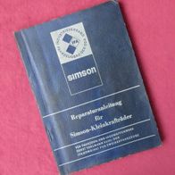 Reparaturanleitung für Simson Kleinkrafträder S 50 KR 51 SR 4 incl. Schaltplan