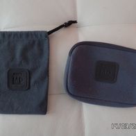 2x MiniDisk Walkman Etui / Beutel / Tasche