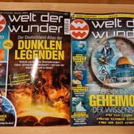 Welt der Wunder 2er Pack 2025 2021 Dunkle Legenden Geheimorte Wissenschaft