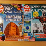 Welt der Wunder 2er Pack 2023 2024 Phänomene Körper Atlas Rätsel Wissen