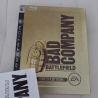 PS3 Bad Company Battlefield Gold Edition Steelbook USK16