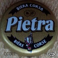 Pietra Biere Corse Brauerei Bier Kronkorken Kronenkorken aus Korsika Insel