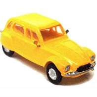 Citroen Dyane 6 ´67 - ´83, gelb, 3D-Druck, Ep4, Mundo Camion, Spur N