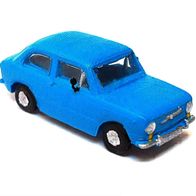 Fiat 850 ´64 - ´73, blau, 3D-Druck, Ep3, Mundo Camion, Spur N