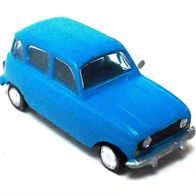 Renault R4 ´74 - ´88, blau, 3D-Druck, Ep4, Mundo Camion, Spur N