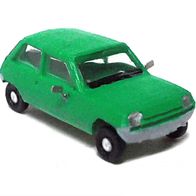 Renault R5 ´72 - ´85, grün, 3D-Druck, Ep4, Mundo Camion, Spur N