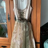 hochwertig gearbeitetes Krüger Dirndl, Gr 36, 60 cm Rocklänge