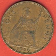 Großbritannien 1 Penny 1966