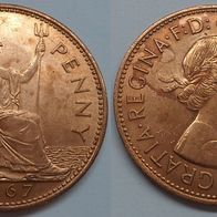 1 Penny 1967 ## O
