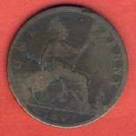 Großbritannien 1 Penny 1891