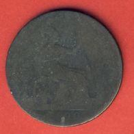 Großbritannien 1 Penny 1890 !