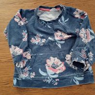 Pullover blau Blumen 86 Ergee
