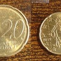 Münze Frankreich: 20 Euro Cent 2019 - Vorzüglich