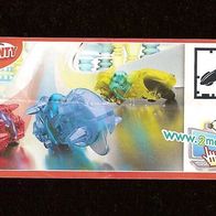Ü - Ei Beipackzettel Neon - Motorrad - Racer TR 039 B
