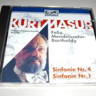 Kurt Masur Felix Mendelssohn Bartholdy Klassik CD *