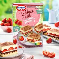 Dr. Oetker Erdbeer Zeit Tiramisu Schnitte 200g