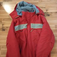 Winterjacke/Schneejacke rot blau 158 L.O.G.G