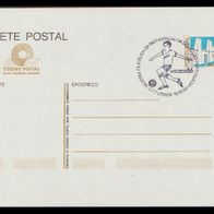 1986 Portugal Fußball-WM Mexico 1986 Erinnerungskarte WM-Teilnahme