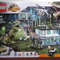 LEGO Jurassic World 76949 Giganotosaurus & Therizinosaurus Angriff NEU