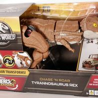 Jurassic WORLD T-REX Fierce Changers, Mattel HPD38, Transformierbar NEU