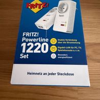 Fritz! Powerline 1220 Set in OVP