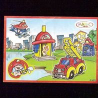 Kinder Joy Beipackzettel Die Baby Feuerwehr im Einsatz S- 43