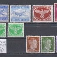Briefmarken Deutsche Reich Feldpost 1942 Ukraine