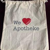mittlerer Jutebeutel, Jutesack, Kulturbeutel, Jutetasche, Obstbeutel