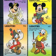 16) Lesotho 1992 Walt Disney Mi. Nr. 970-73 kpl. Satz postfrisch