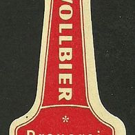 ALT ! Bieretikett Brauerei Bauriedl Eslarn Lkr. Neustadt an der Waldnaab Bayern