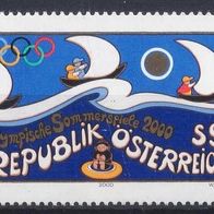 Österreich Mi. Nr. 2327 Olymp. Sommerspiele 2000 in Sydney * * <