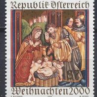 Österreich Mi. Nr. 2334 Weihnachten 2000 / Gemälde * * <