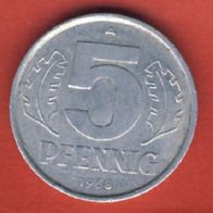 DDR 5 Pfennig. 1968.A.