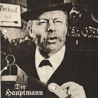 Filmprogramm PF Nr.110/64 Der Hauptmann von Köpenick Heinz Rühmann 4 Seiten