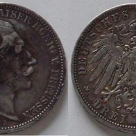 Preussen: 3 Mark 1912 A (8)