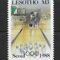 02) Lesotho 1987 Sport Mi. Nr. 627 postfrisch
